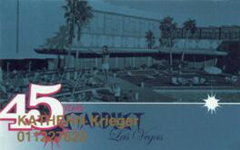 Stardust Casino 45th Anniversary Pool Slot Club Card