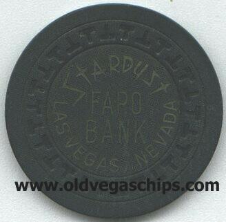 Stardust Faro Bank Casino Chip