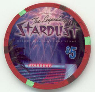 Stardust New Year $5 Casino Chips