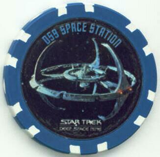 Star Trek DS9 Space Station Casino Chip