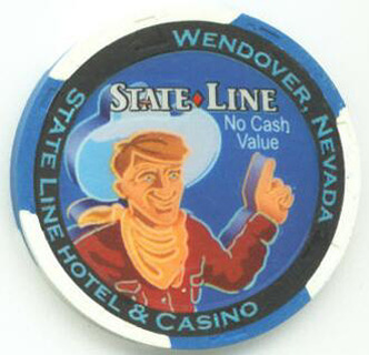 Stateline No Cash Value Three Casino Chip Set 