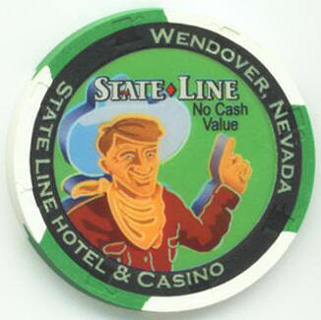 Stateline No Cash Value Three Casino Chip Set 