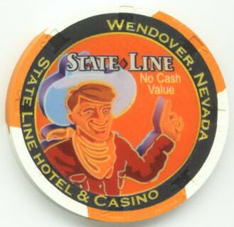 Stateline No Cash Value Three Casino Chip Set 