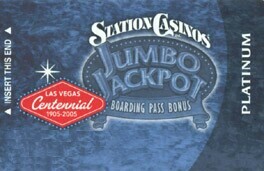 Station Casinos Las Vegas Centennial Platinum Slot Club Card