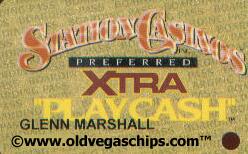 Station Casinos Gold Xtra PlayCash Slot Club Card