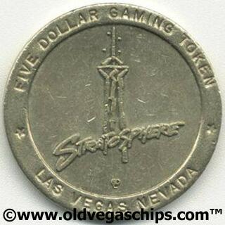 Stratosphere Casino $5 Slot Token