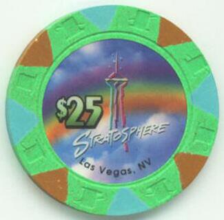 Stratosphere $25 Casino Chip