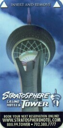 Stratosphere Hotel Room Key