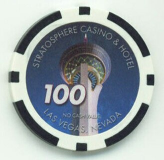 Stratosphere Casino Poker Room NCV $100 Casino Chip