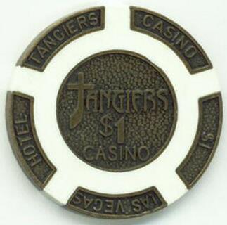 Las Vegas Tangiers Casino $1 Poker Chips