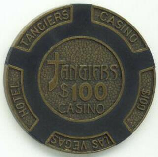 Las Vegas Tangiers Casino $100 Poker Chips