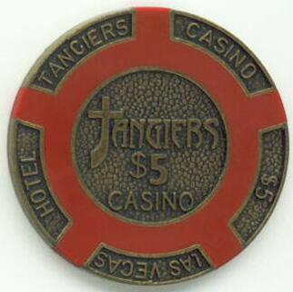 Las Vegas Tangiers Casino $5 Poker Chips