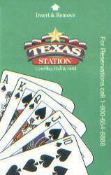Las Vegas Texas Station Hotel Room Key