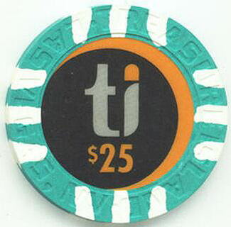 Las Vegas Treasure Island Third Issue $25 Casino Chip