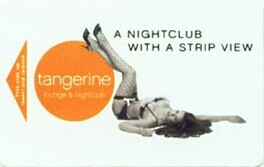 Treasure Island Tangerine Hotel Room Key