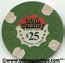20th Century $25 Casino Chip