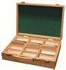 Oak Wood Poker Chip Case