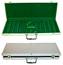 Silver Aluminum Poker Chips Case