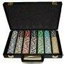 Black Vinyl 500 Poker Chip Powerhouse Case