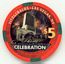 Las Vegas Fitzgeralds Casino 3rd Anniversary $5 Casino Chip