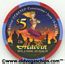 Aladdin 4th CCGTCC Convention $5 Chip