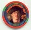 Las Vegas Aladdin Happy Birthday Sly Stallone $5 Casino Chip