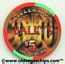 Las Vegas Bally's Millennium $5 Casino Chip