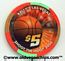 Las Vegas Bally's March Madness 2006 $5 Casino Chip