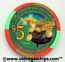 Las Vegas Bally's St. Patrick's Day 2006 $5 Casino Chip