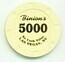 Binion's $5,000 Poker Chip