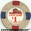 Carver House $1 Casino Chip