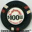 Castaways $100 Casino Chip