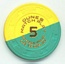 Dunes $5 Casino Chip