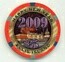 Ellis Island Casino Happy New Year 2009 $5 Casino Chip