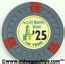 El Rancho Vegas $25 Casino Chip 