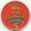 Fiesta Henderson Garduno's Restaurant $5 Casino Chip