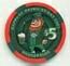 Fitzgerald's St. Patrick's Day 2007 $5 Casino Chip