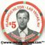 Flamingo Hilton Bugsy Siegel $5 Casino Chip
