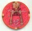 Flamingo Hotel Burlesque $5 Casino Chip