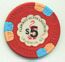 Flamingo Hilton $5 Casino Chip