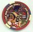 Four Queens Superbowl Jack Youngblood 2007 $5 Casino Chip