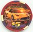 Four Queens Acura NSX 2003 $5 Casino Chip