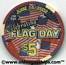 Four Queens Flag Day 2002 $5 & $25 Chips 