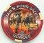 Four Queens Man's Four Vices "Horses" $5 Casino Chip