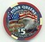 Las Vegas Four Queens Memorial Day 2005 $5 Casino Chip