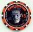 Four Queens Halloween 1996 $5 Casino Chip