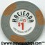 Hacienda $1 Casino Chip