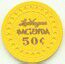 Las Vegas Hacienda 50¢ Casino Chip