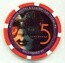 Hard Rock Hotel Halloween 2007 $5 Casino Chip