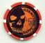 Hard Rock Hotel Halloween 2008 $5 Casino Chip